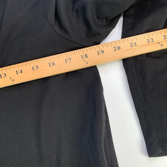 Eileen Fisher Black Zip Cardigan Jacket Women’s S Tencel Stretch Quiet Fleece - Picture 13 of 16